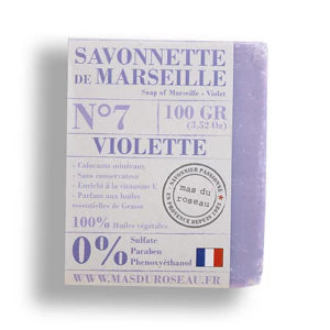 Savonnette de Marseille à la violette